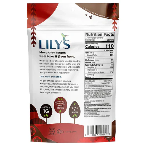 Lily's - 55% Dark Chocolate Covered Caramels - 99 g - Image 2