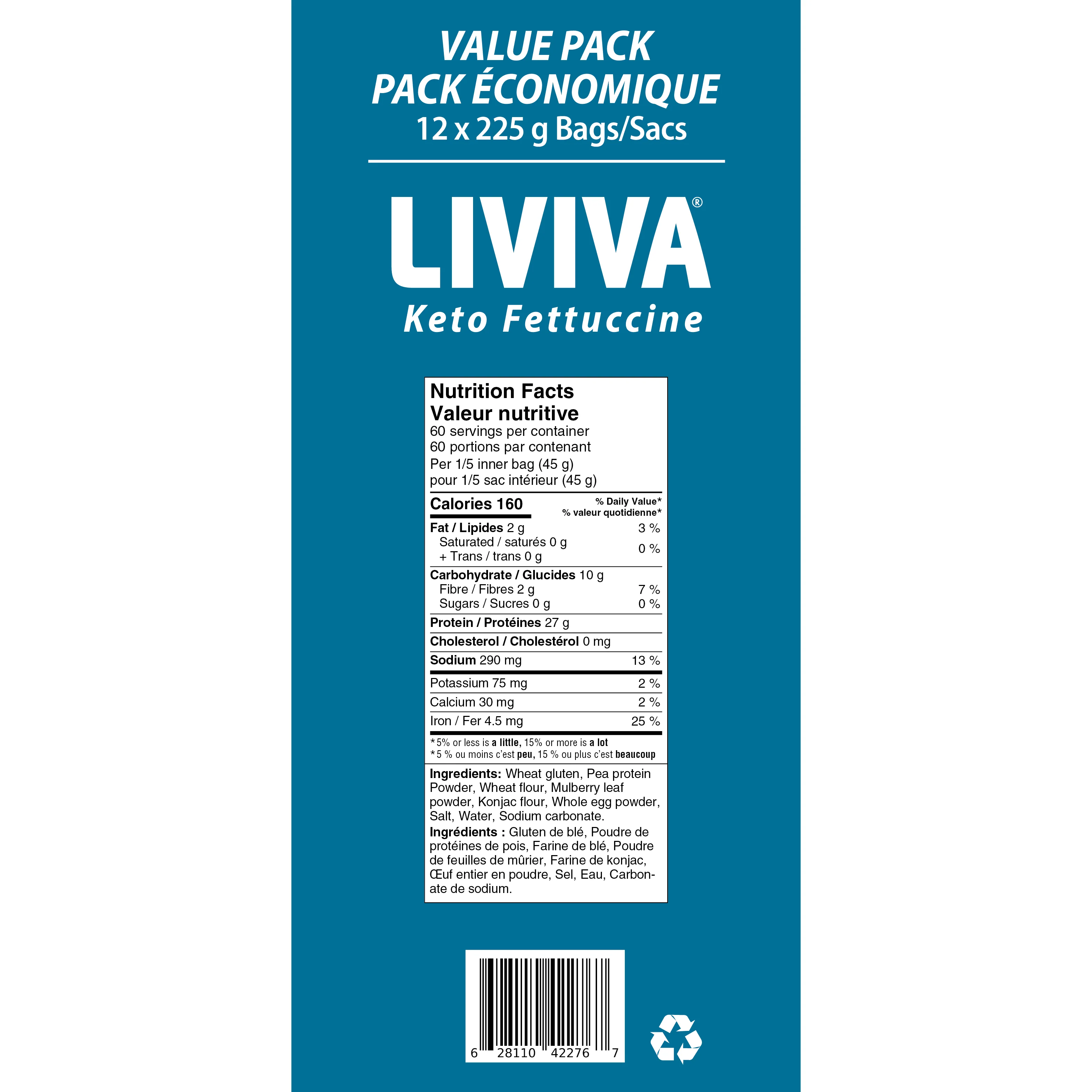 Liviva - Low Carb Keto Pasta - Value Pack of 12 - Image 6