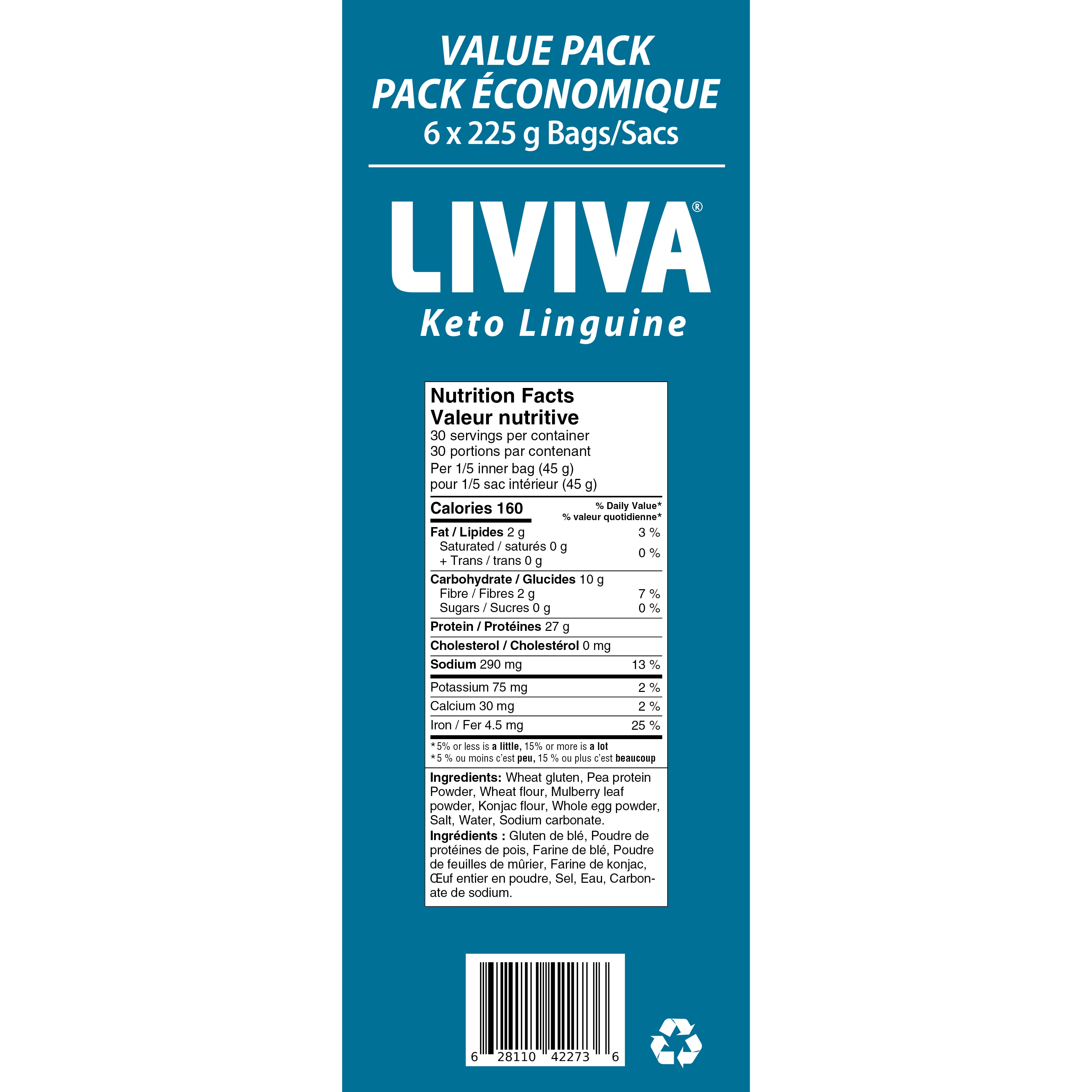 Liviva - Low Carb Keto Pasta - Value Pack of 6 - Image 6