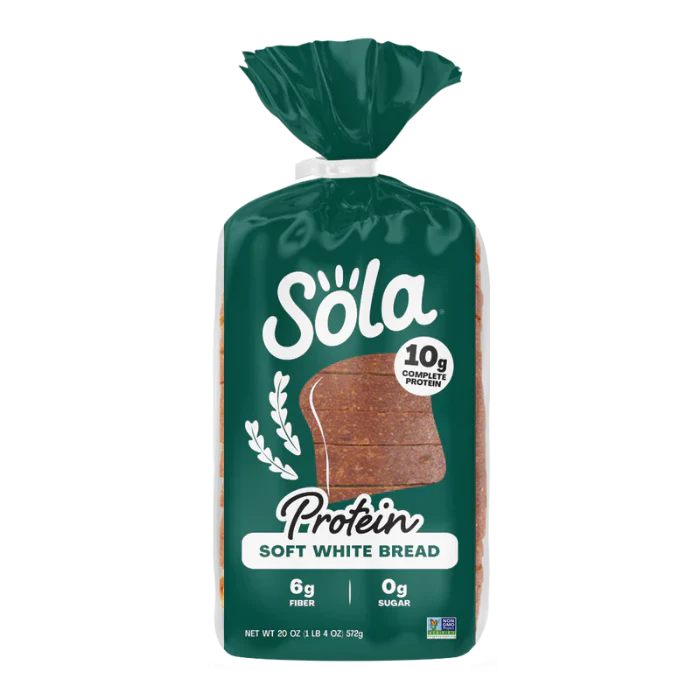 Sola - Protein Bread - Soft White - 20 oz bag