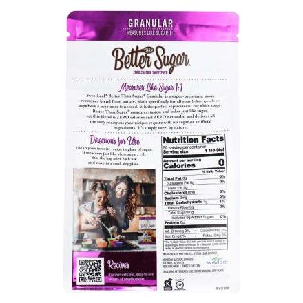 SweetLeaf - Better Than Sugar! - Stevia Blend for Baking - Granular - 12.7 oz - Image 2