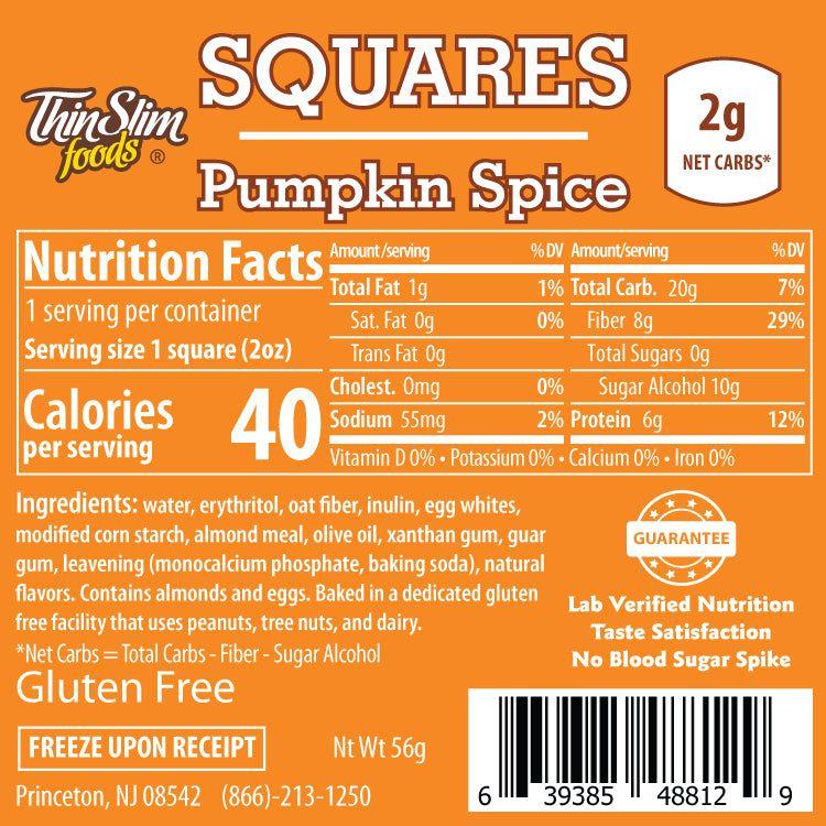 ThinSlim Foods - Squares - Pumpkin Spice - Image 3